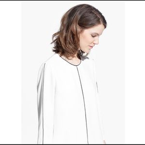 Mango long sleeved dress